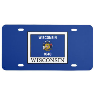 Wisconsin License Plate
