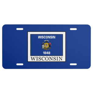 Wisconsin License Plate