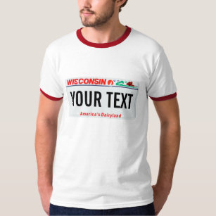 Wisconsin license plate T-Shirt