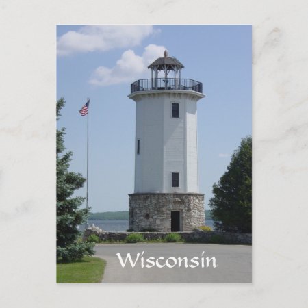 Wisconsin Lighthouse Postcard