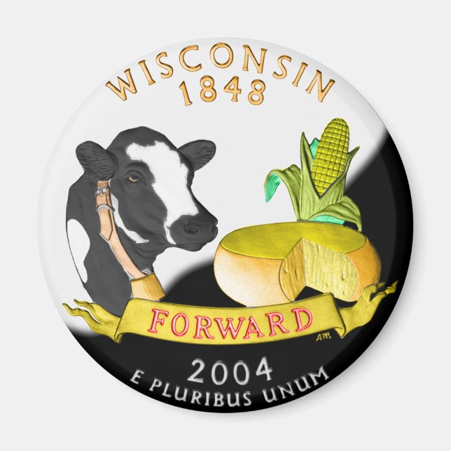 Wisconsin Magnet (Front)
