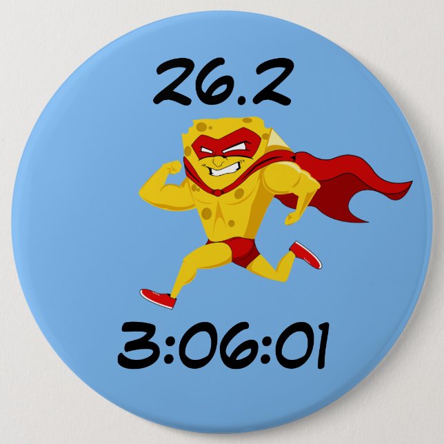 Wisconsin Marathon Post-Marathon Button (Front)