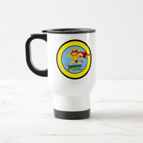 Wisconsin Marathon Post_Marathon Travel Mug