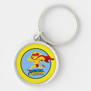 Wisconsin Marathon Race Day Keychain