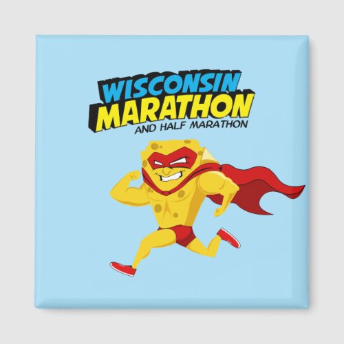 Wisconsin Marathon Race Day Magnet