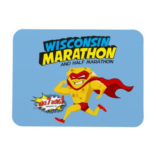 Wisconsin Marathon Race Day Magnet