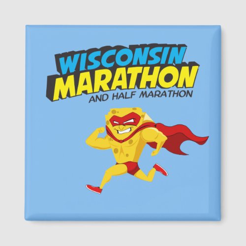 Wisconsin Marathon Race Day Magnet