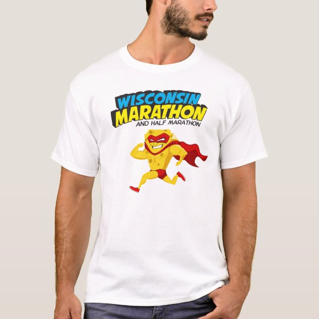 Wisconsin Marathon Race Day T-Shirt (Front)