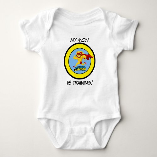 Wisconsin Marathon Training Baby Bodysuit