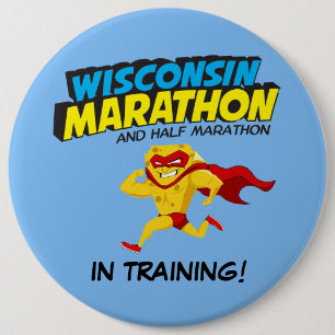 Wisconsin Marathon Training Button