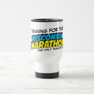 Wisconsin Marathon Training Travel Mug