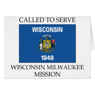 Wisconsin Milwaukee LDS Mission Called to Serve Cards