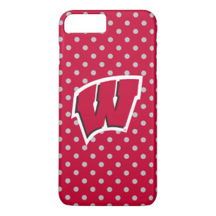 Wisconsin   Mini Polka Dots iPhone 8 Plus/7 Plus Case