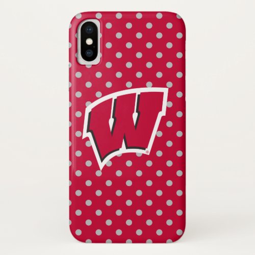Wisconsin  Mini Polka Dots iPhone X Case