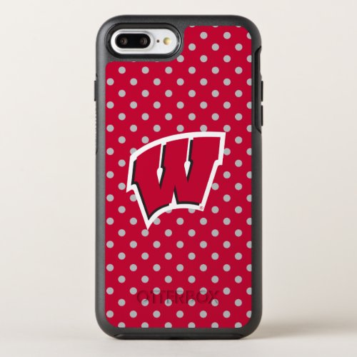 Wisconsin  Mini Polka Dots OtterBox Symmetry iPhone 8 Plus7 Plus Case