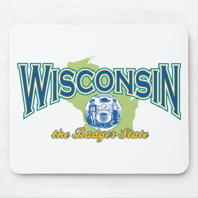 Wisconsin Mouse Pad (Front)