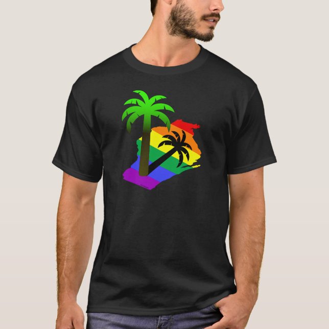 Wisconsin Palm Tree T-Shirt (Front)