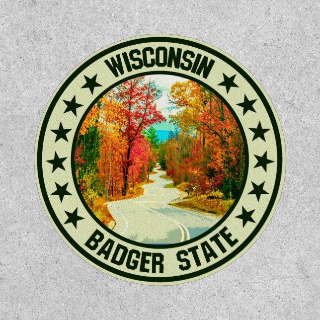 Wisconsin                                          patch (Front)