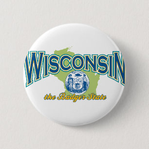 Wisconsin Pinback Button