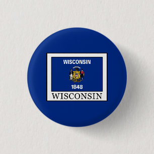 Wisconsin Pinback Button