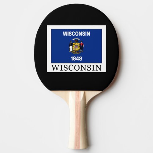 Wisconsin Ping_Pong Paddle