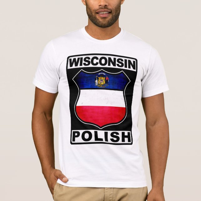 Wisconsin Polish American T-Shirt (Front)