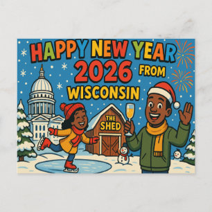 WISCONSIN Postcard