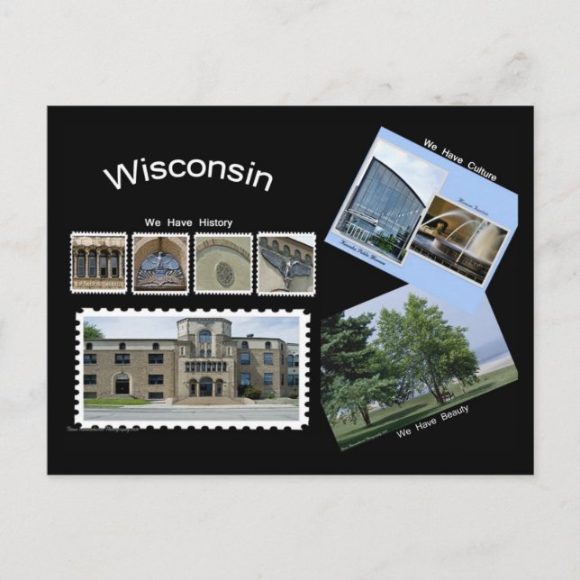 Wisconsin Postcard (Front)