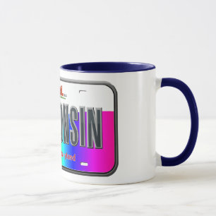 Wisconsin - Rainbow State Mug