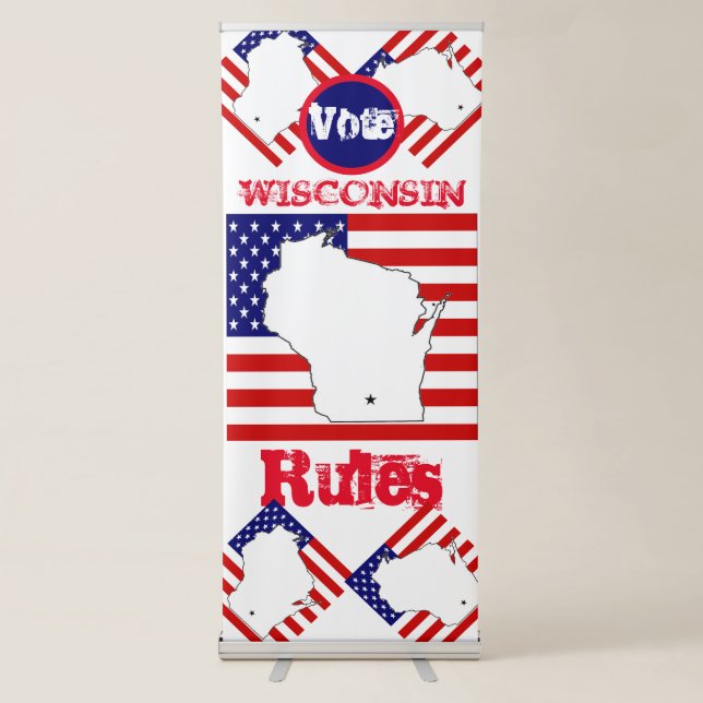 Wisconsin Retractable Banner (Front)