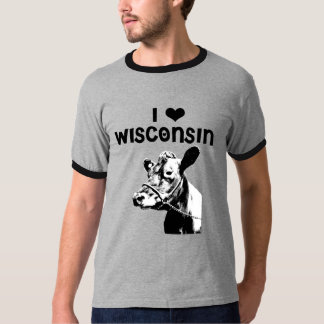Wisconsin Ringer Tee