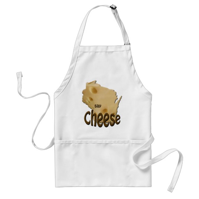 Wisconsin Say Cheese Apron (Front)