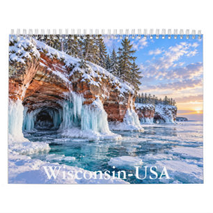 Wisconsin Scenic Landscape Calendar