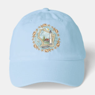 Wisconsin Shells Lighthouse Trucker Hat