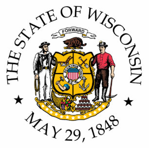 Wisconsin sign cutout