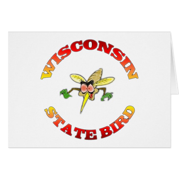 Wisconsin State Bird Greeting Cards
