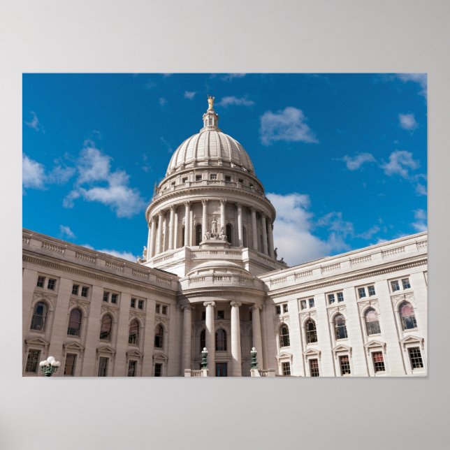 Wisconsin State Capitol Building Poster (Front)