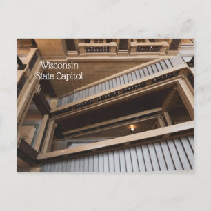 Wisconsin State Capitol Interior Postcard