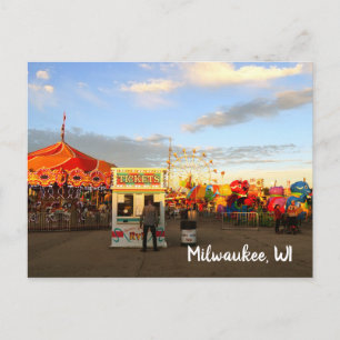Wisconsin State Fair Milwaukee WI Postcard