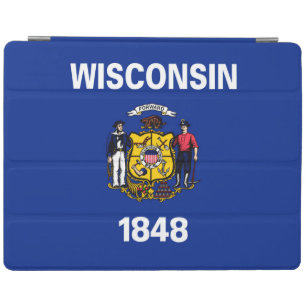 Wisconsin State Flag Design iPad Smart Cover