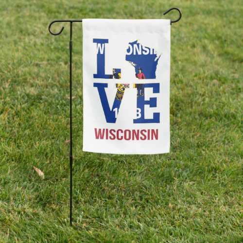 Wisconsin state flag love