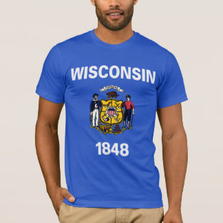Wisconsin State Flag T-Shirt