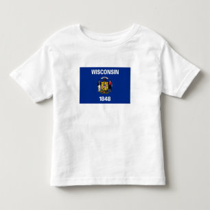 Wisconsin State Flag Toddler T-shirt