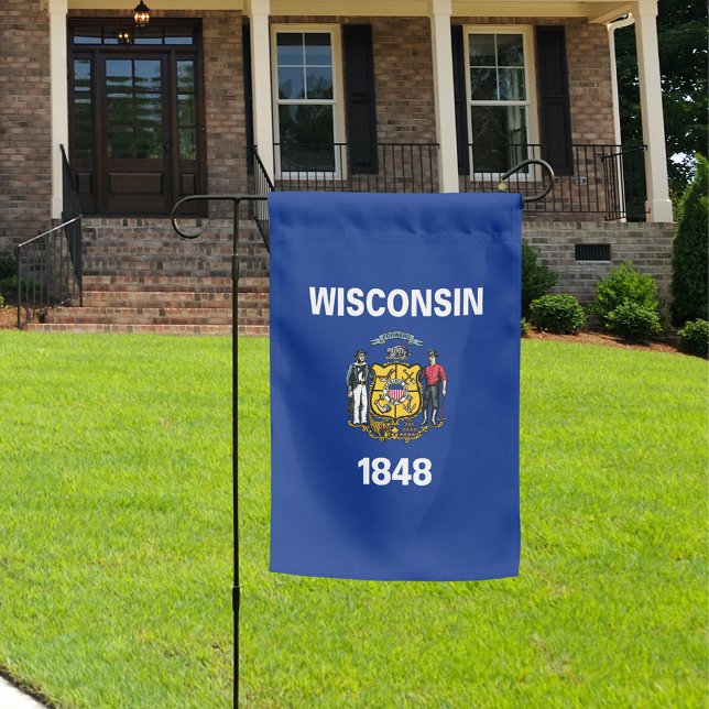 Wisconsin State Garden Flag (Wisconsin State Garden Flag)