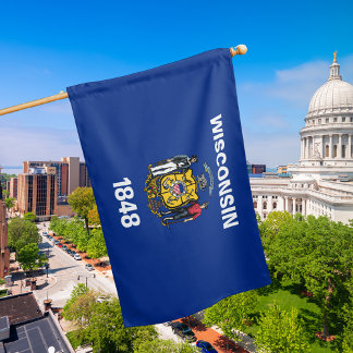 Wisconsin State House Flag
