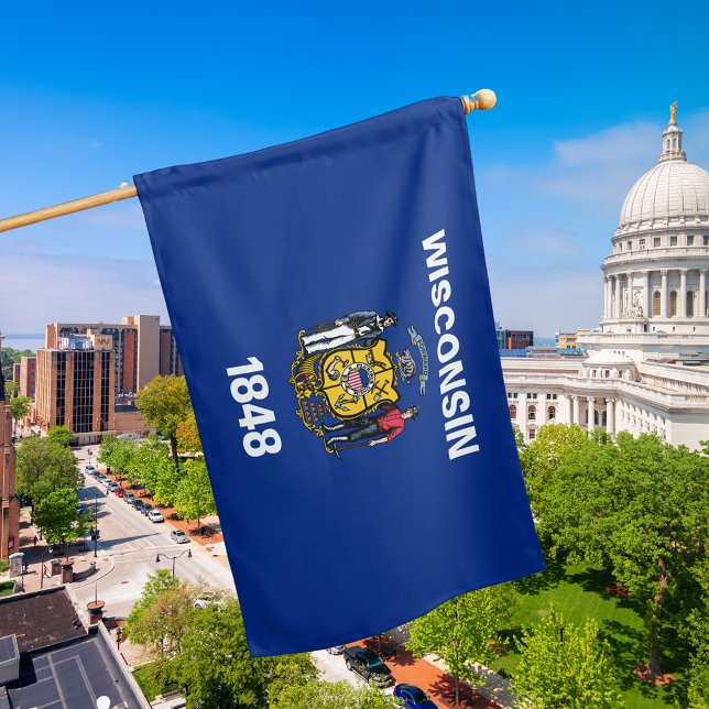 Wisconsin State House Flag (Wisconsin State House Flag)