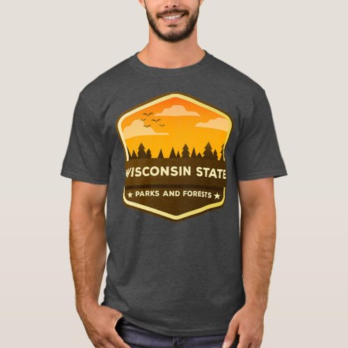 Wisconsin State Park Sticker 2020 T_Shirt