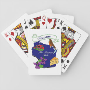 Wisconsin State Playing Cards