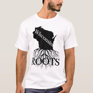 Wisconsin State Roots Women's or Men's Shirt
