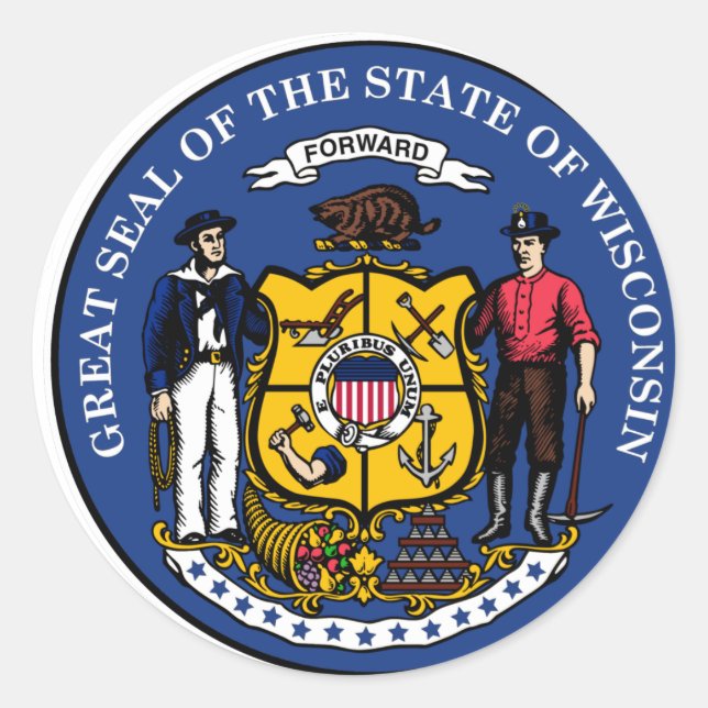 Wisconsin State Seal (Front)